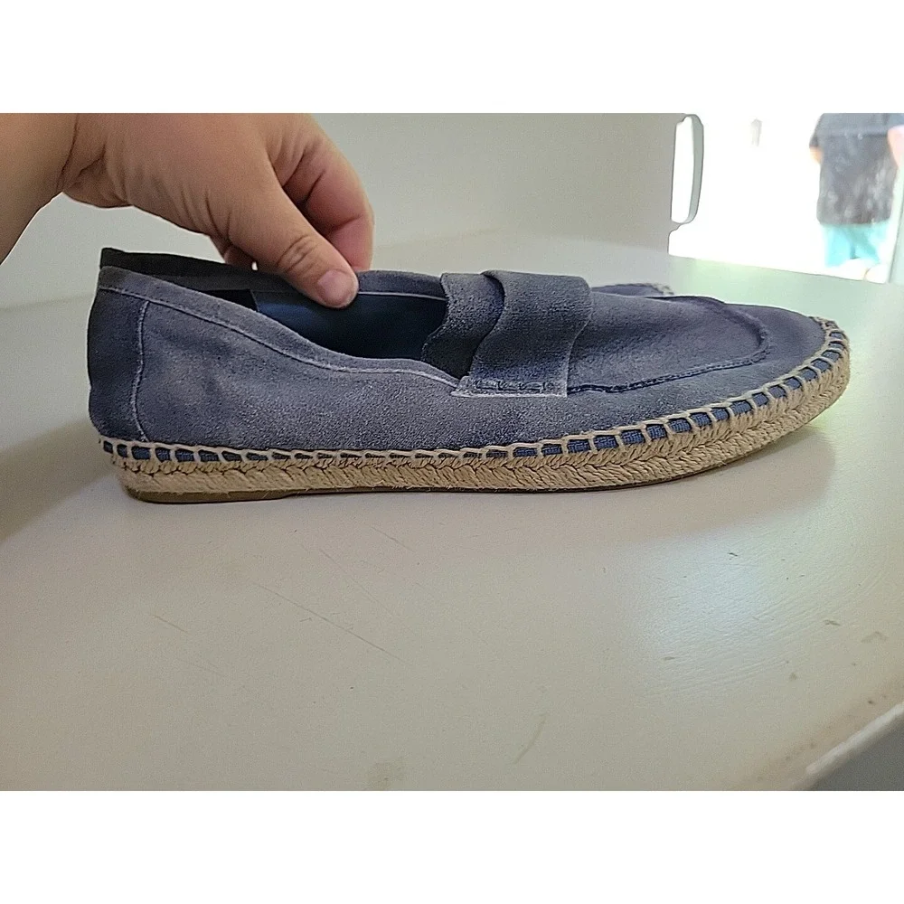 Vince blue suede
